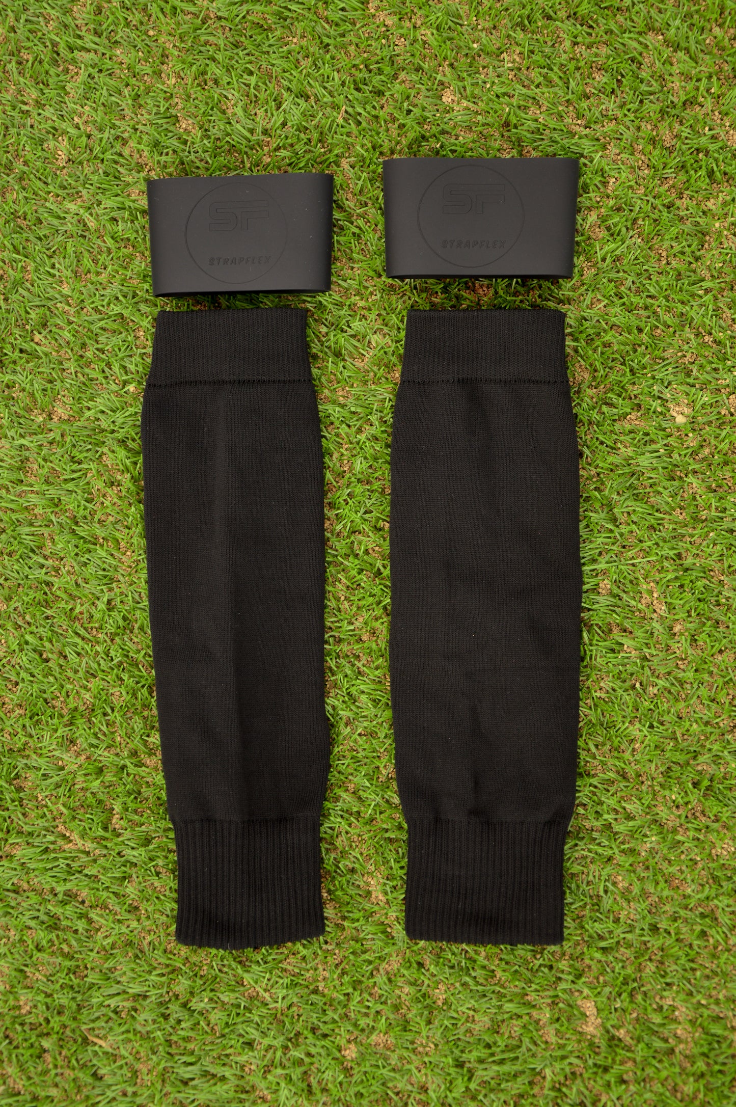 StrapFlex enkelbandjes zwart (2 stuks)
