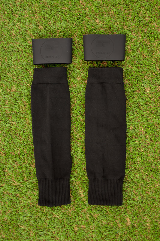 StrapFlex ankle straps black (2 pieces)